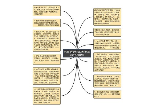 韩寒书中的经典语句(韩寒名言名句大全)