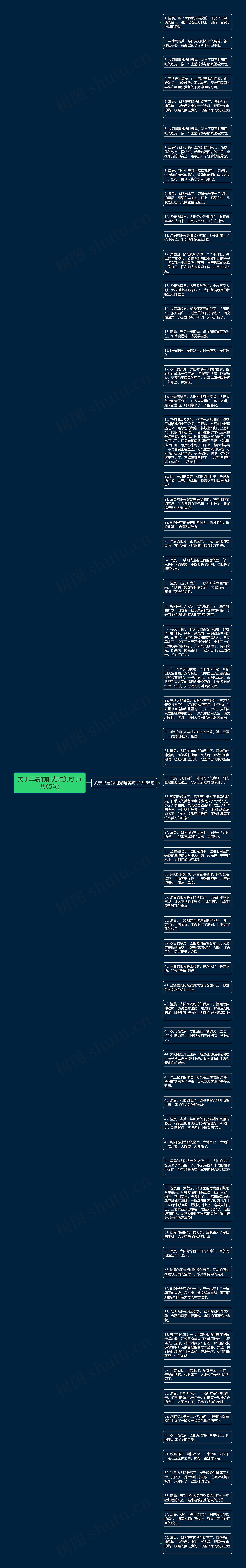 关于早晨的阳光唯美句子(共65句)