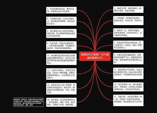 唯美的句子爱情(一生中最美的爱情句子)