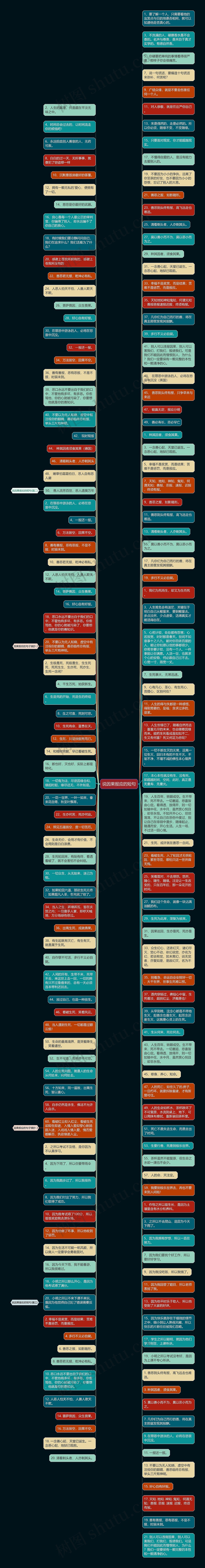 说因果报应的短句