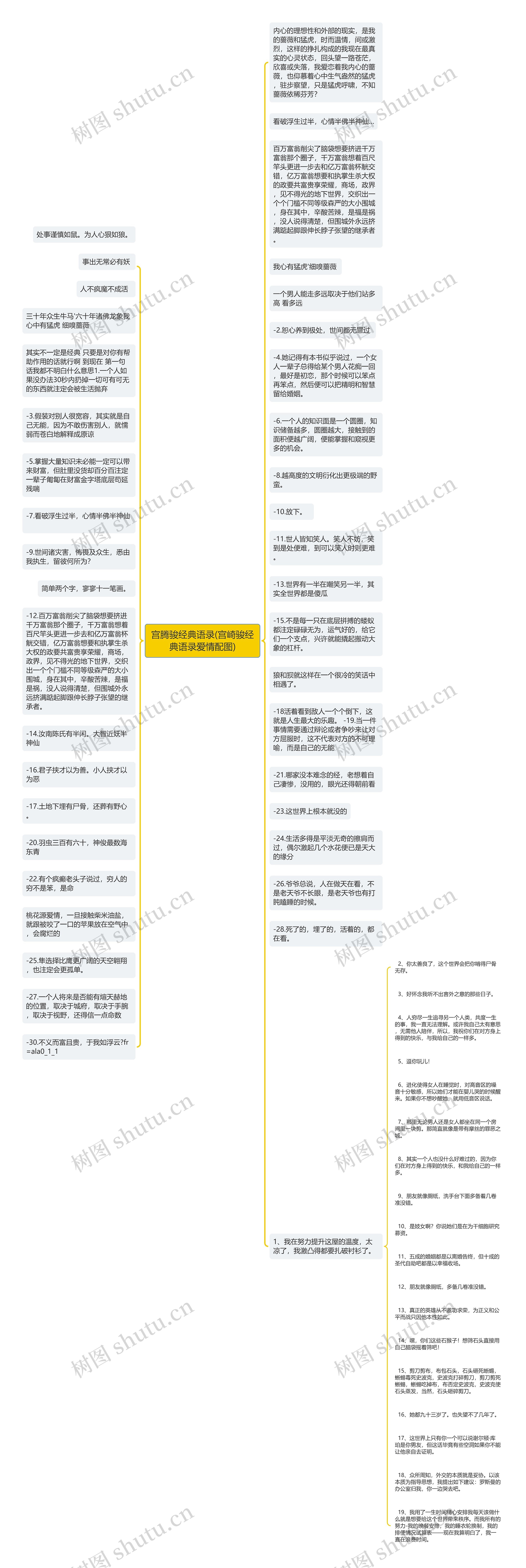 宫腾骏经典语录(宫崎骏经典语录爱情配图)思维导图