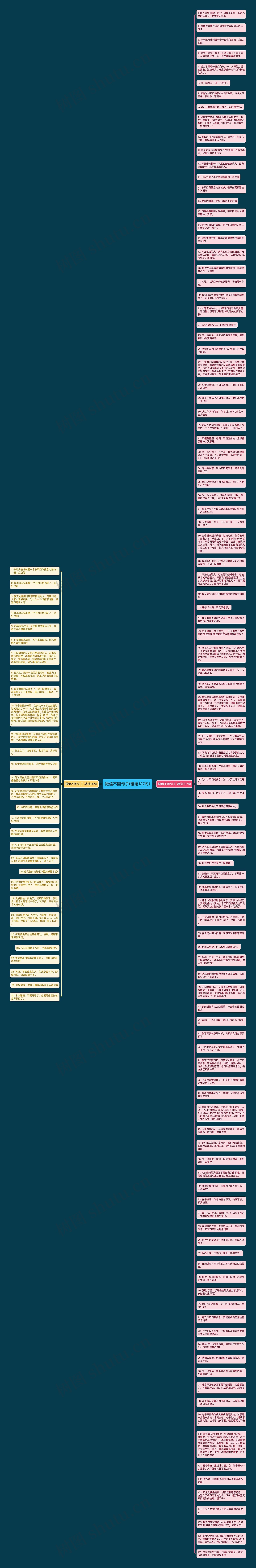 微信不回句子(精选137句)