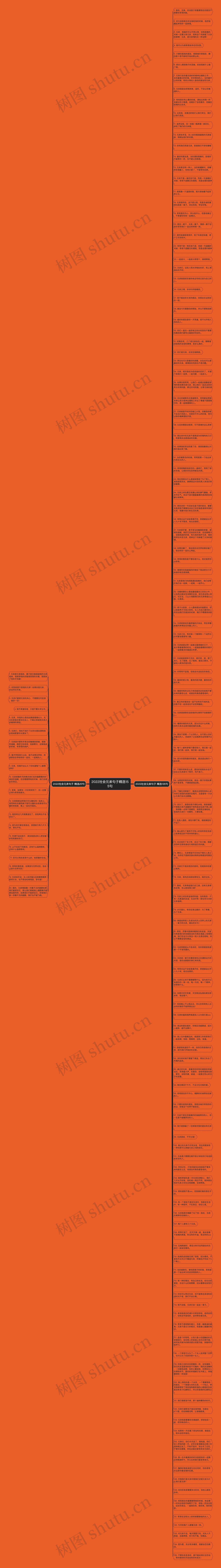 2022社会兄弟句子精选155句思维导图