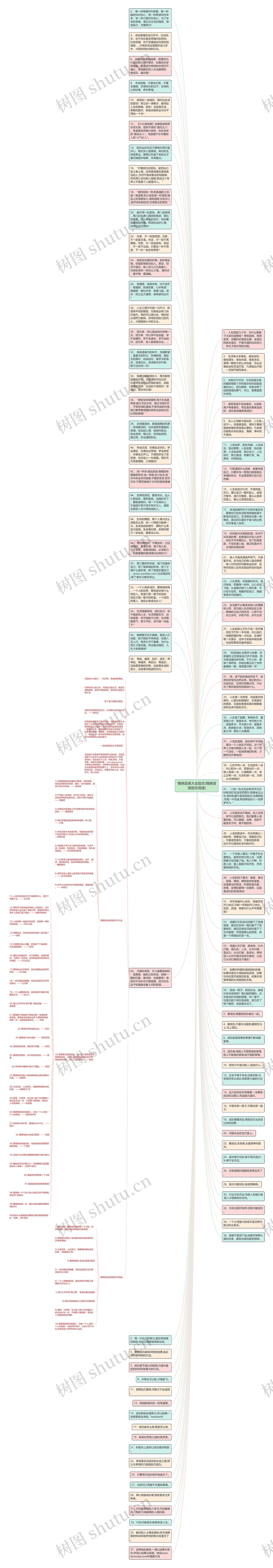 情感语录大全励志(情感语录励志阅读)思维导图