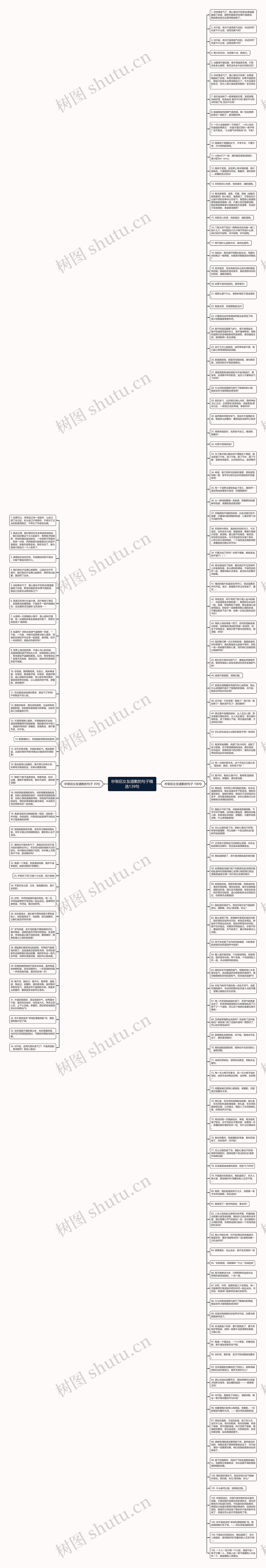 吵架后女友道歉的句子精选139句思维导图