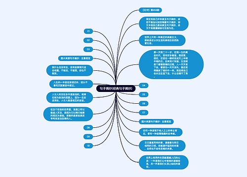 句子摘抄(经典句子摘抄)