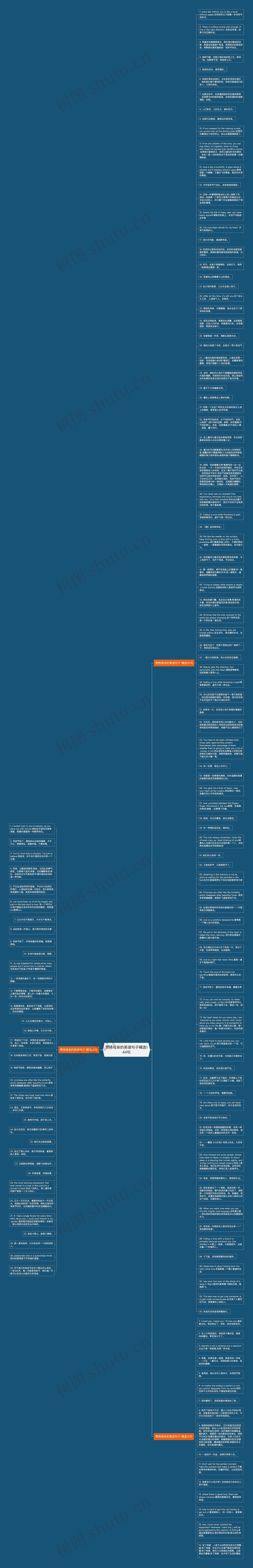 赞扬母亲的英语句子精选144句思维导图