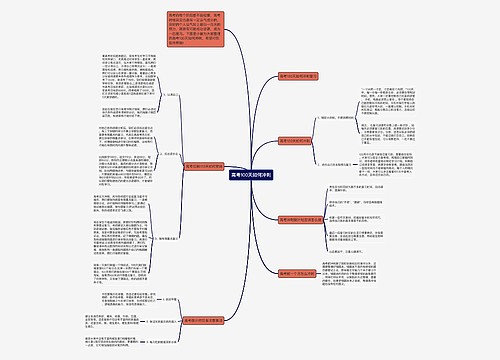 高考100天如何冲刺