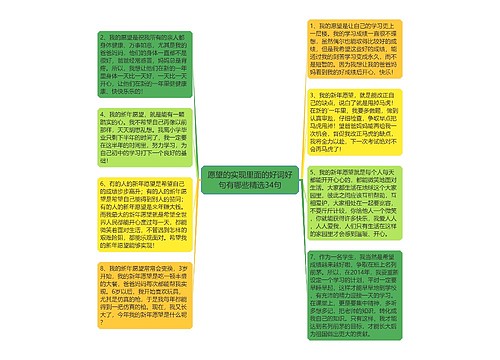 愿望的实现里面的好词好句有哪些精选34句