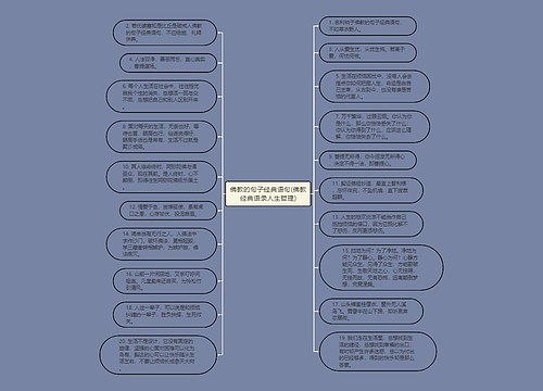 佛教的句子经典语句(佛教经典语录人生哲理)