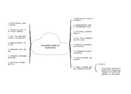 毕业文案配毕业照(配小学毕业照的文案)