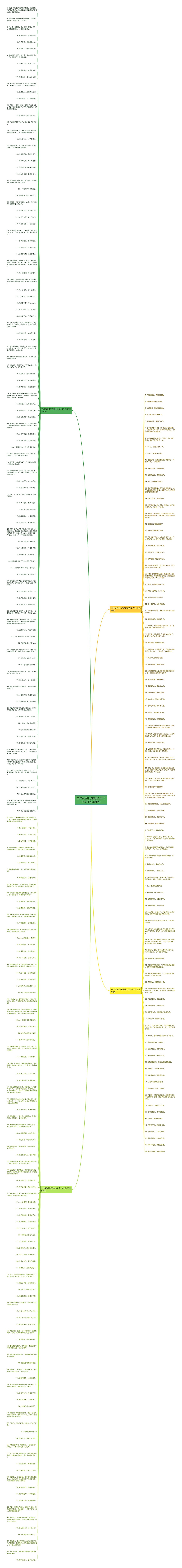 三年级短句子摘抄大全10个字(汇总308句)思维导图