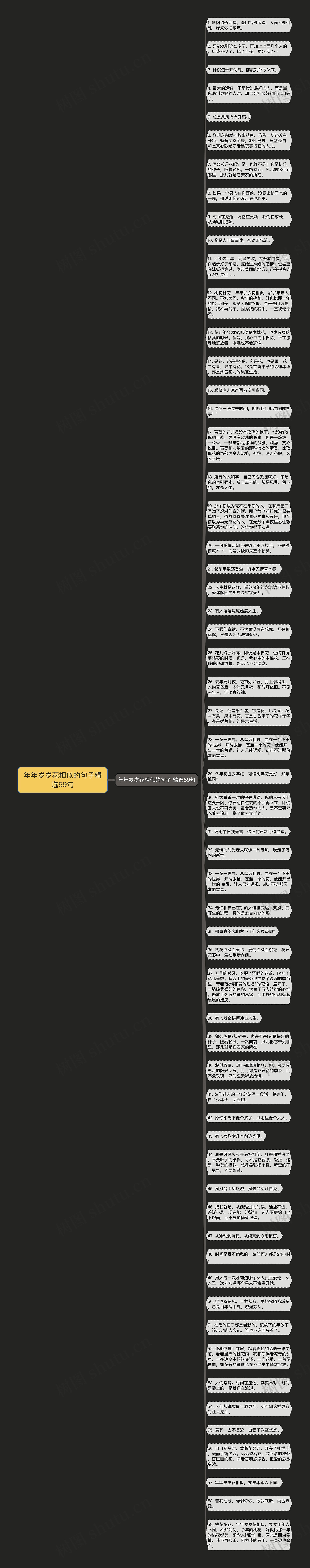 年年岁岁花相似的句子精选59句