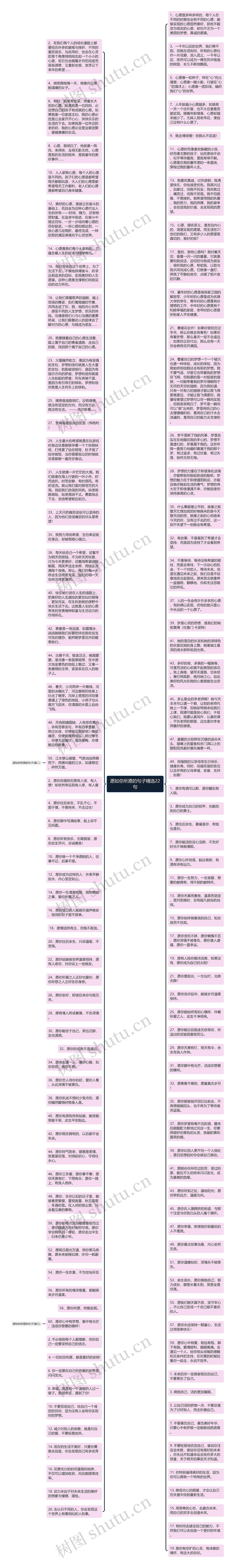 愿如你所愿的句子精选22句