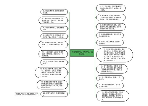 幸福经典句子(优质句子温柔短句)