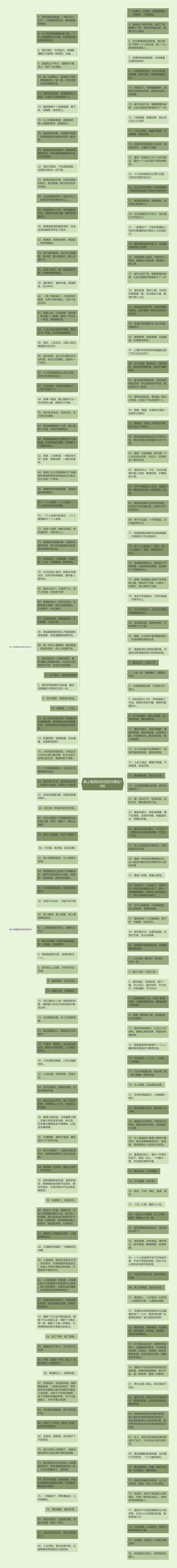 晚上喝酒的说说短句精选18句思维导图