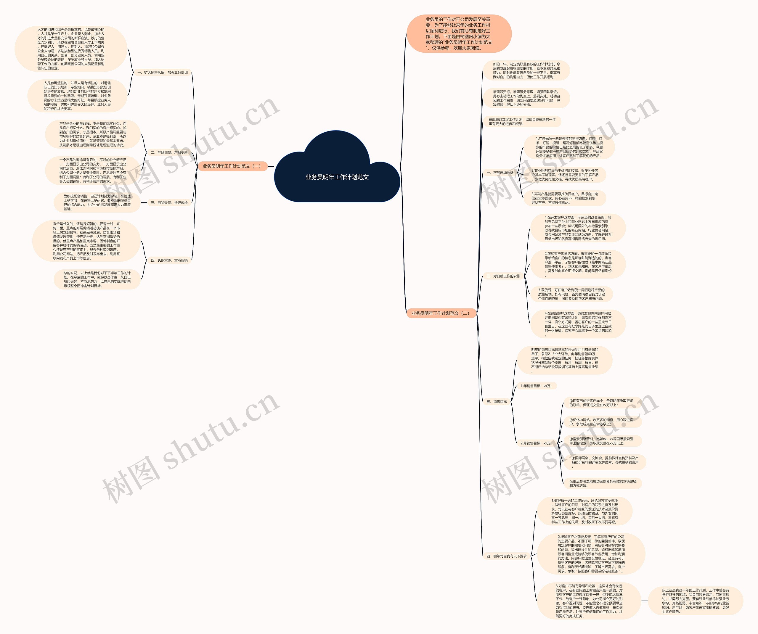业务员明年工作计划范文