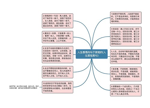 人生感悟的句子简短的(人生简短美句)