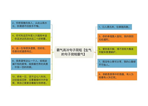 霸气高冷句子简短【生气的句子简短霸气】