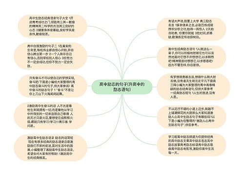 高中励志的句子(升高中的励志语句)