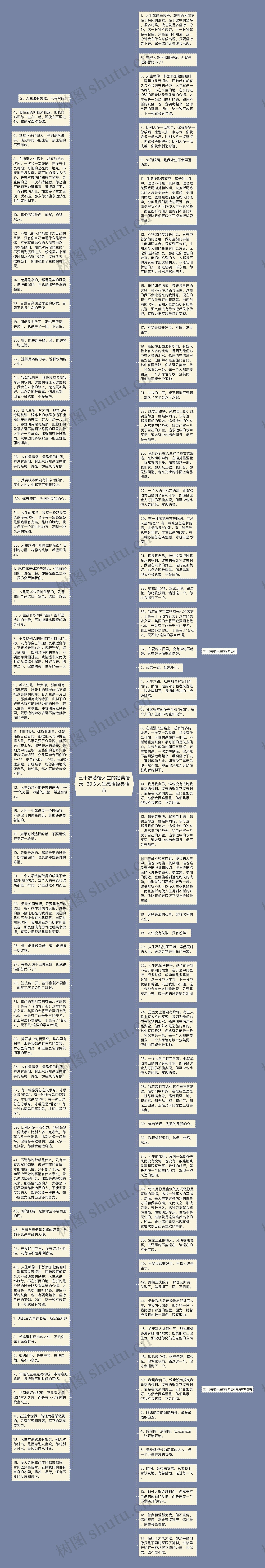 三十岁感悟人生的经典语录  30岁人生感悟经典语录