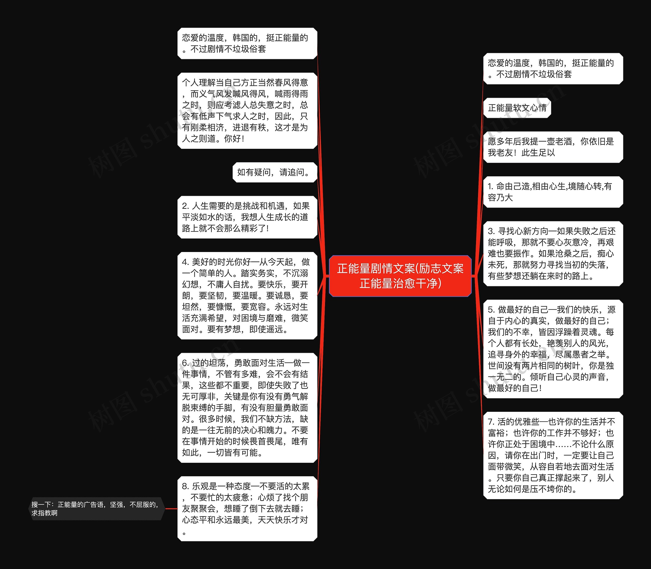 正能量剧情文案(励志文案正能量治愈干净)