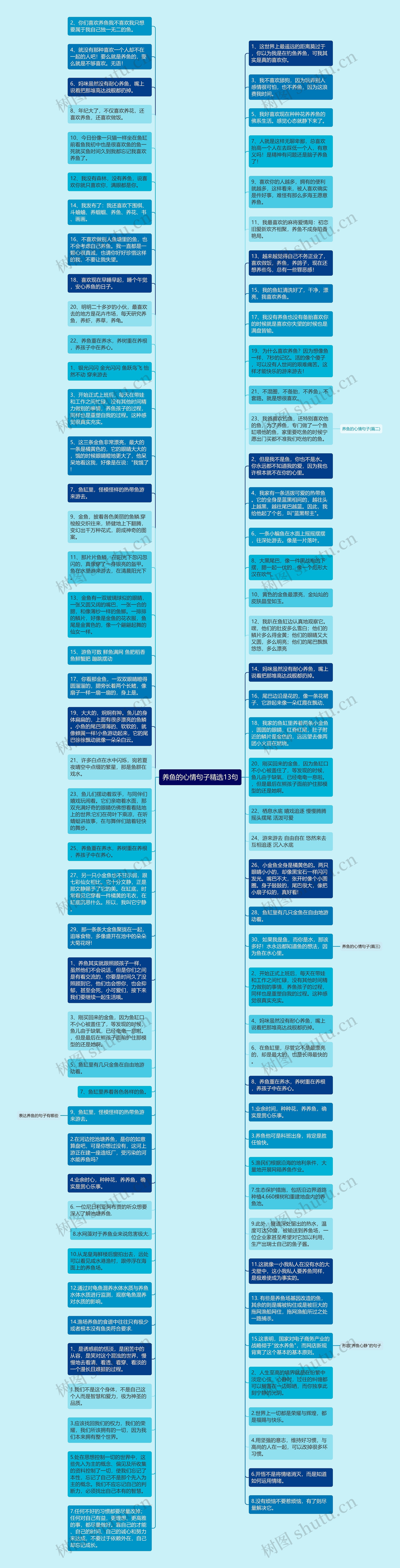 养鱼的心情句子精选13句