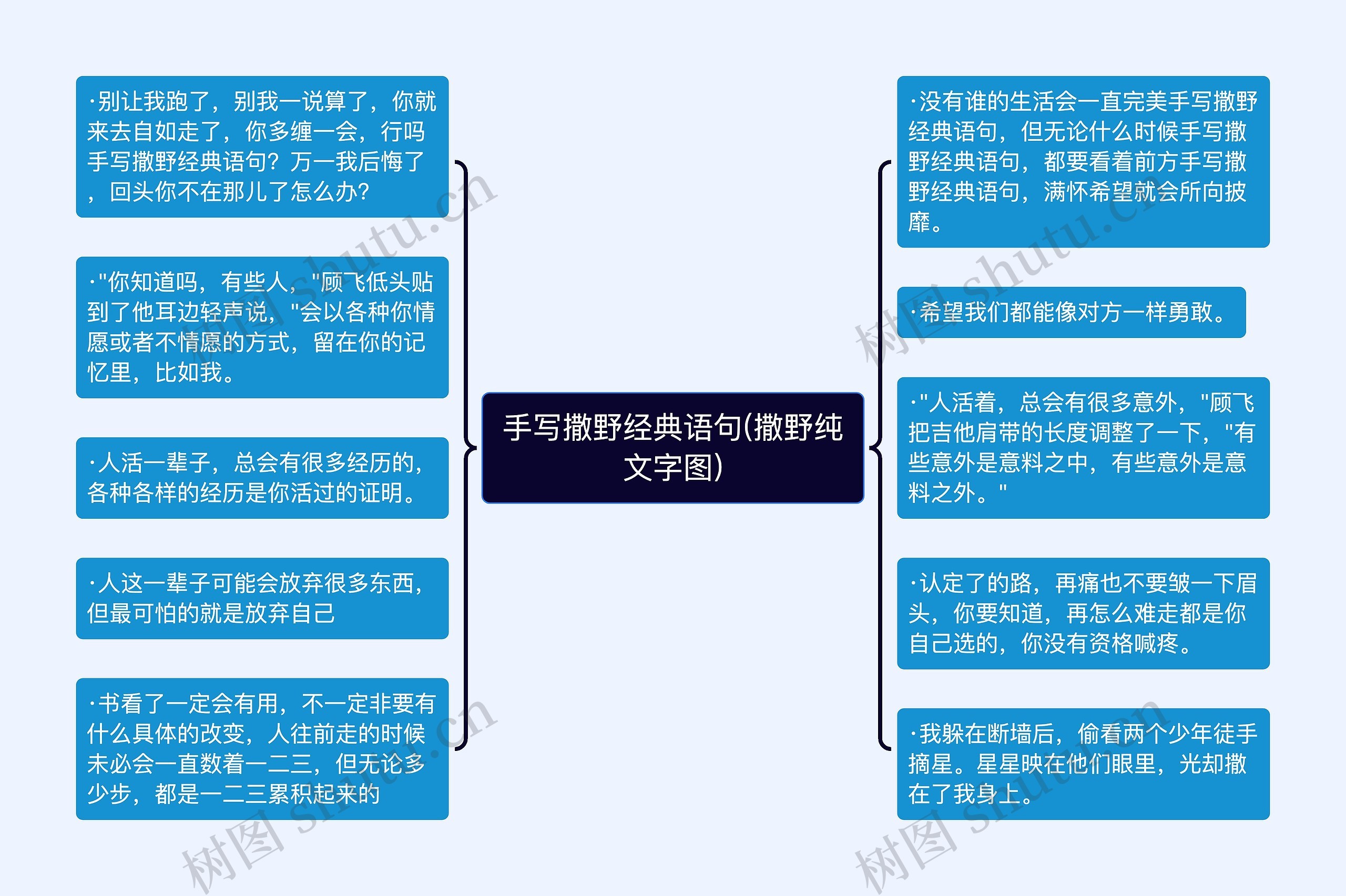 手写撒野经典语句(撒野纯文字图)