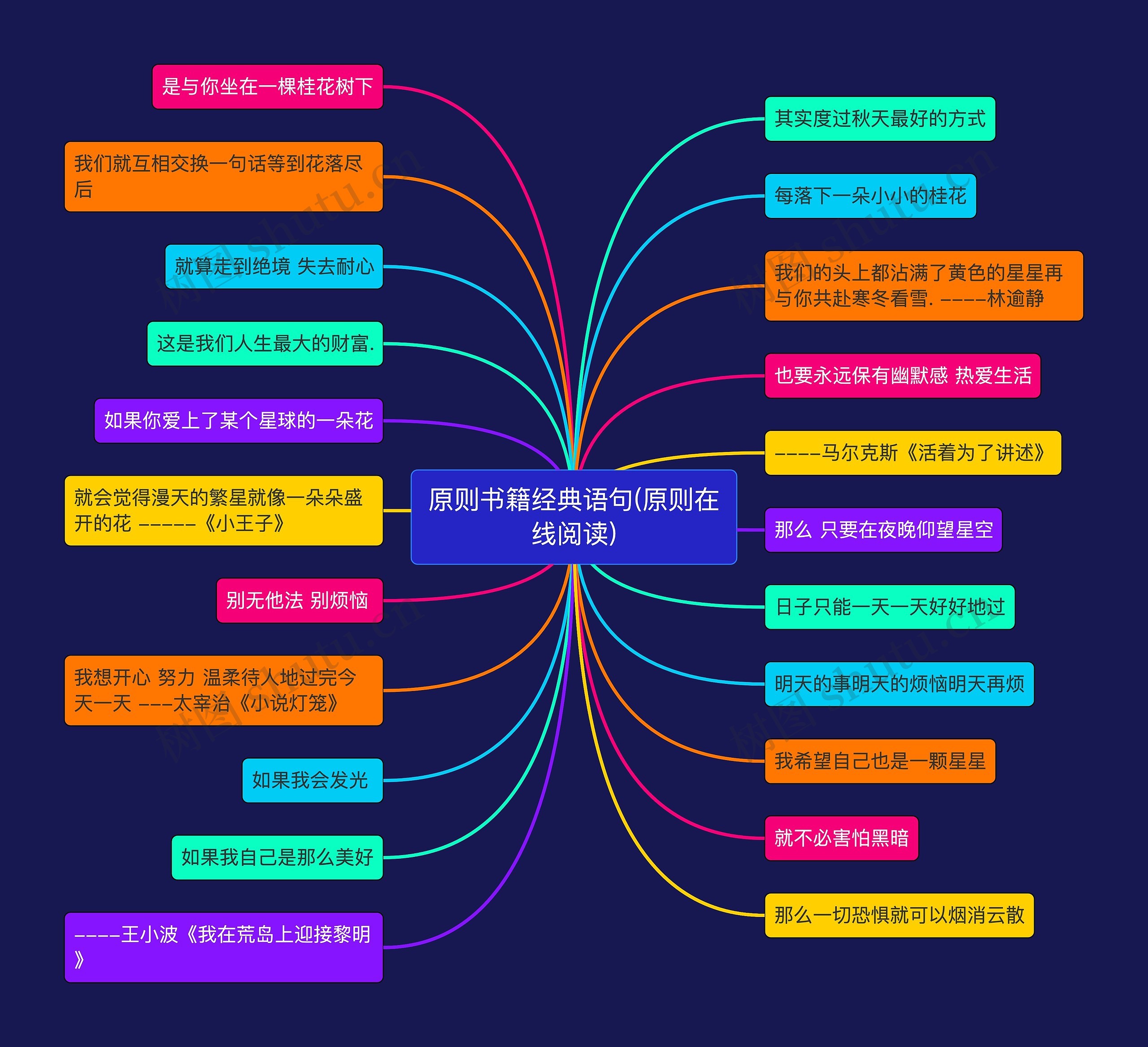 原则书籍经典语句(原则在线阅读)思维导图