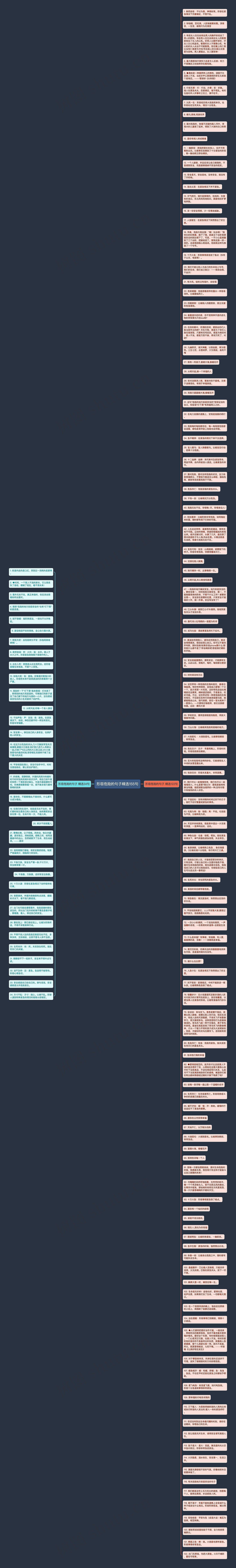 形容危险的句子精选155句思维导图
