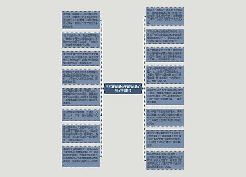 手写正能量句子(正能量的句子带图片)