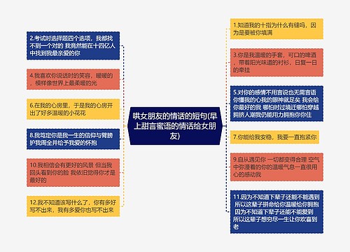 哄女朋友的情话的短句(早上甜言蜜语的情话给女朋友)