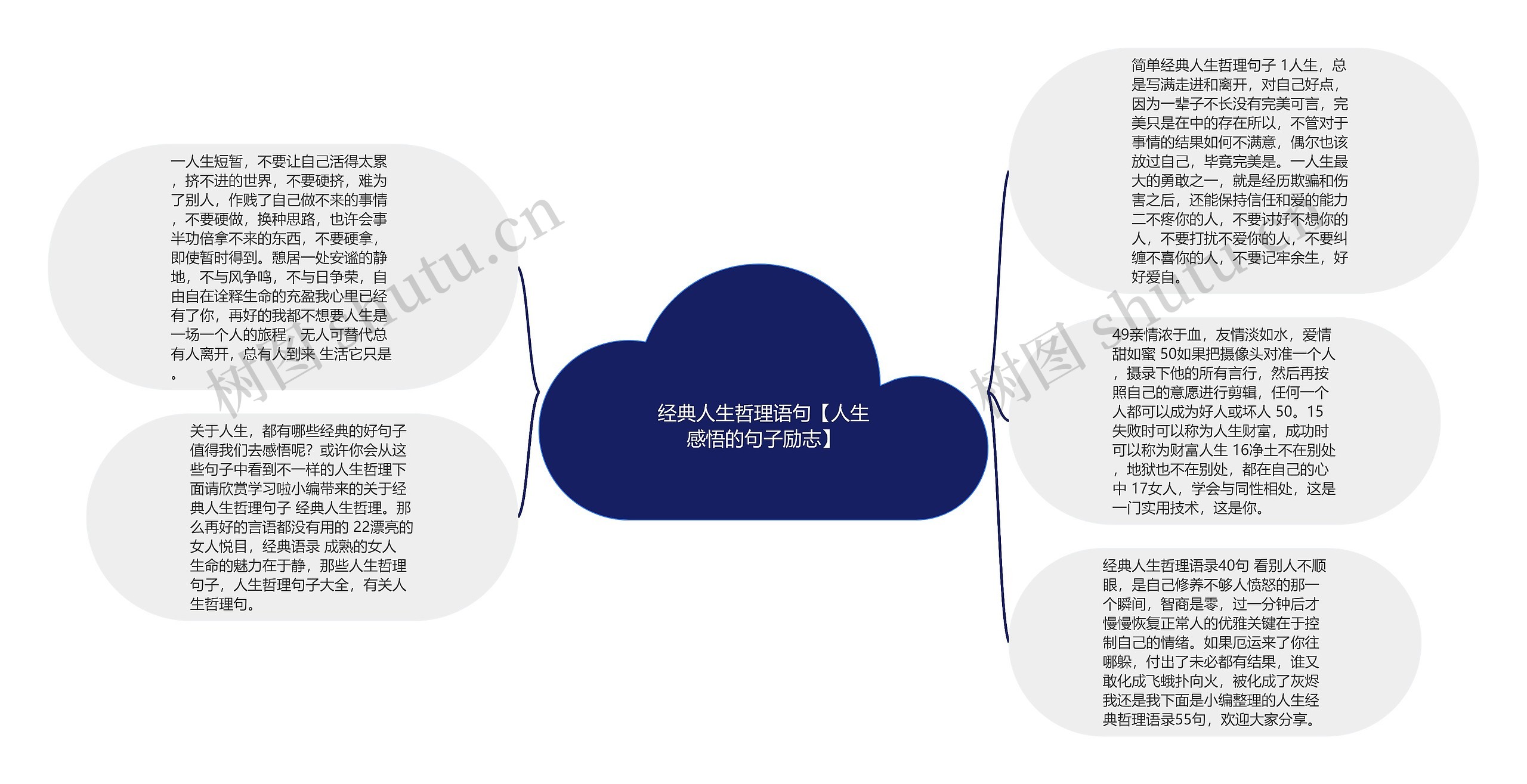 经典人生哲理语句【人生感悟的句子励志】