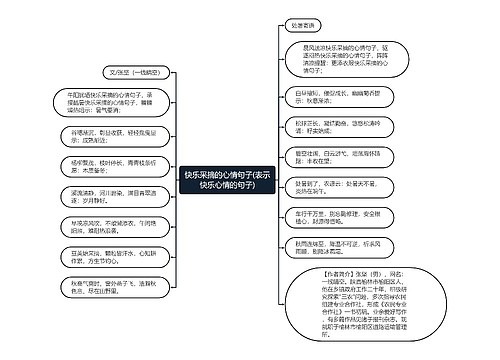 快乐采摘的心情句子(表示快乐心情的句子)