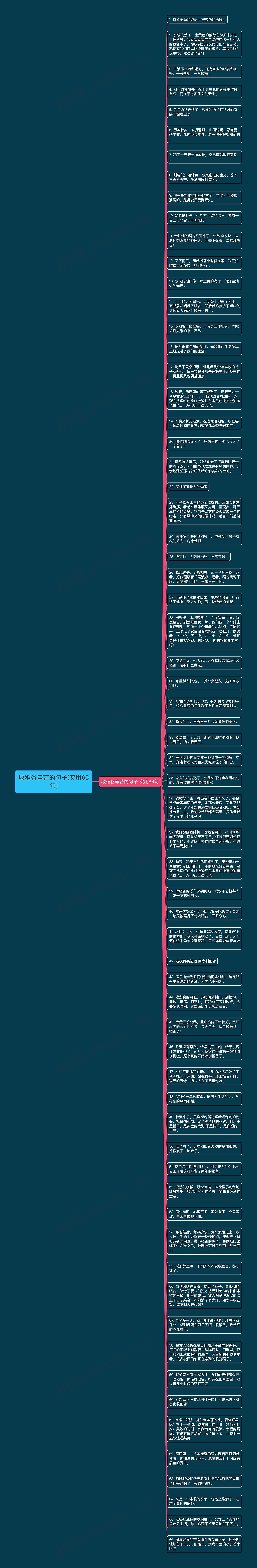 收稻谷辛苦的句子(实用66句)