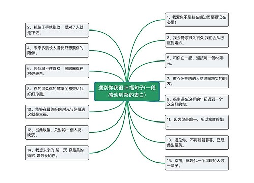 遇到你我很幸福句子(一段感动到哭的表白)