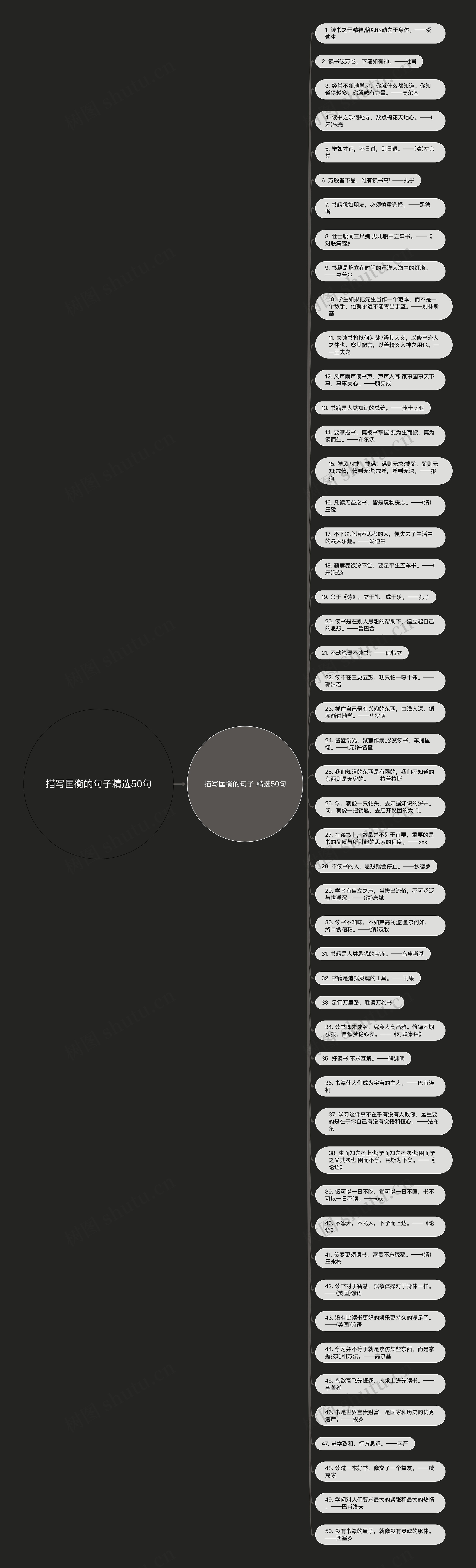描写匡衡的句子精选50句思维导图高清图 描写匡衡的句子精选50句思维导图