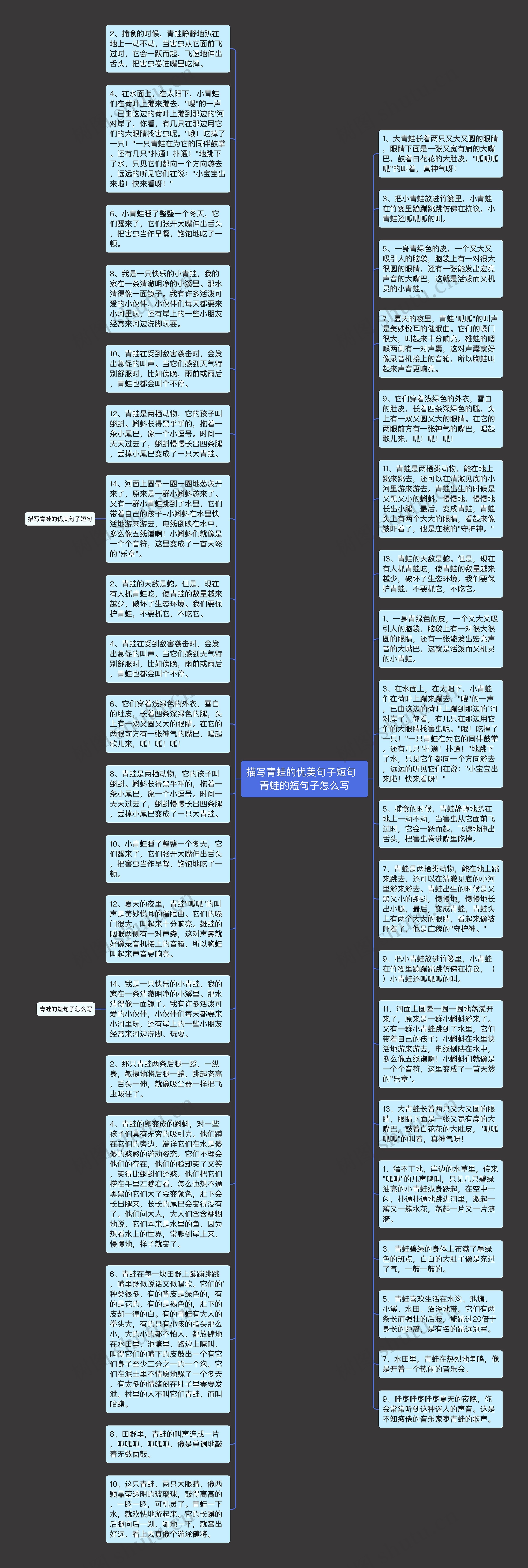 描写青蛙的优美句子短句  青蛙的短句子怎么写