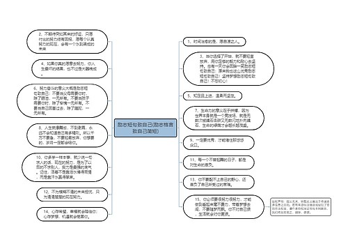 励志短句致自己(励志格言致自己简短)