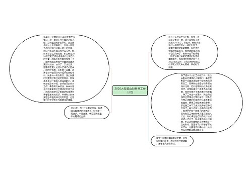 2020大型酒店财务员工作计划