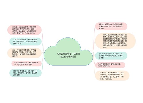 儿童正能量句子【正能量向上的句子简短】