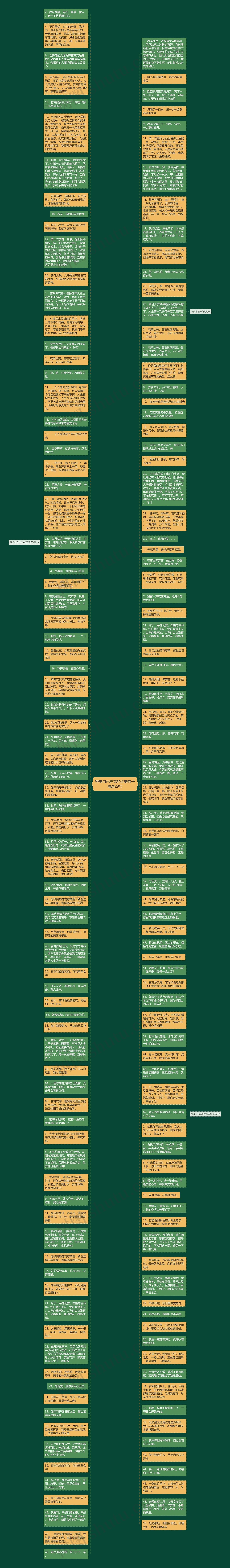 赞美自己养花的优美句子精选29句思维导图
