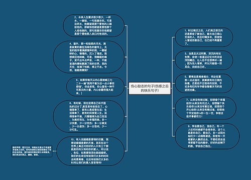 伤心励志的句子(伤感之后的快乐句子)