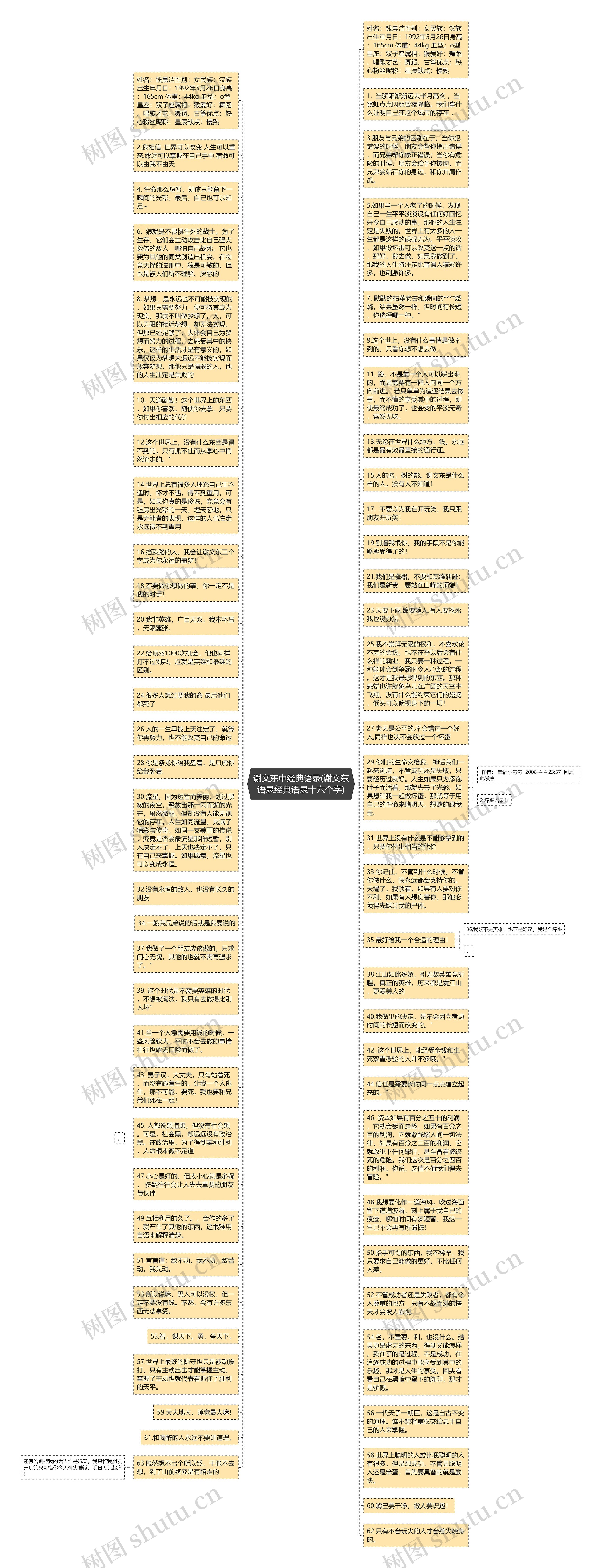 谢文东中经典语录(谢文东语录经典语录十六个字)思维导图