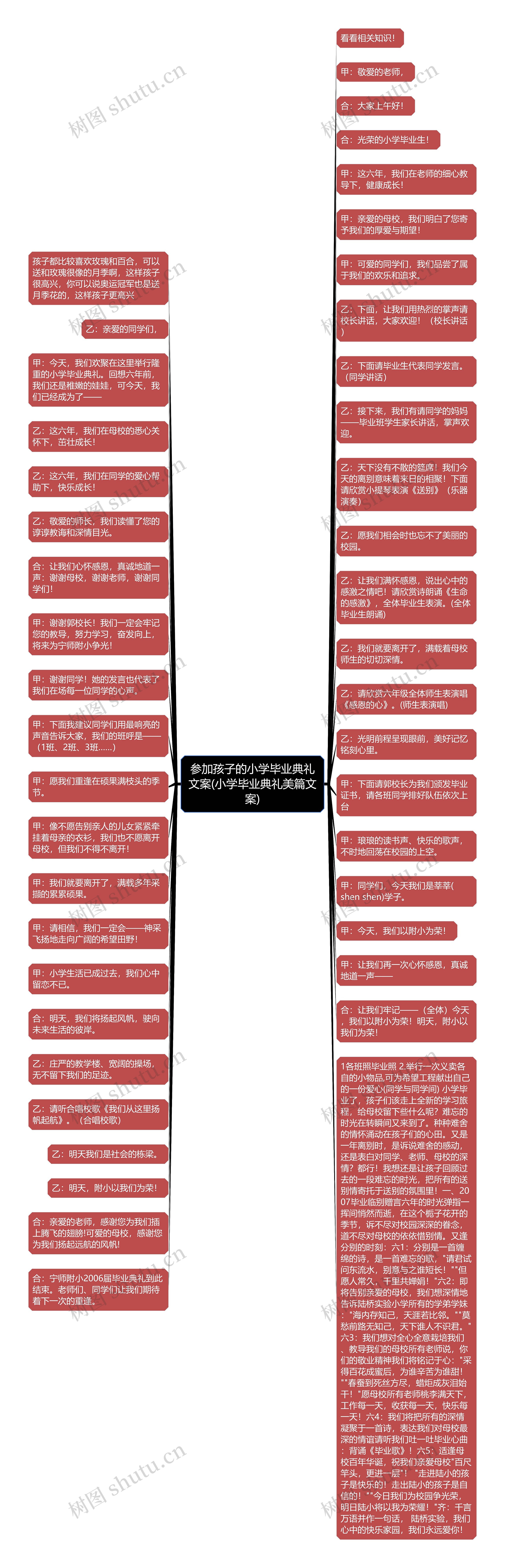 参加孩子的小学毕业典礼文案(小学毕业典礼美篇文案)