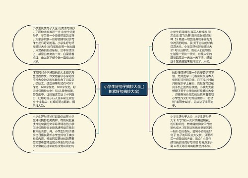 小学生好句子摘抄大全_(积累好句摘抄大全)