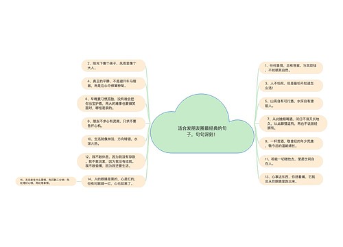 适合发朋友圈最经典的句子，句句深刻！