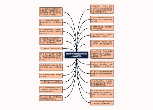 刺猬的优雅经典语句(刺猬的说说配图)