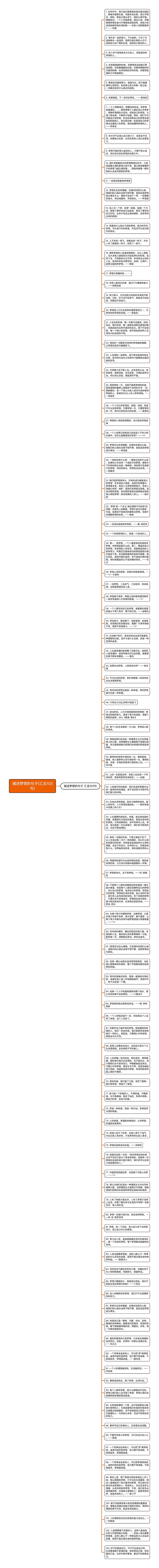 描述梦想的句子(汇总103句)思维导图