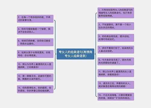 夸女人的经典语句(高情商夸女人经典语录)